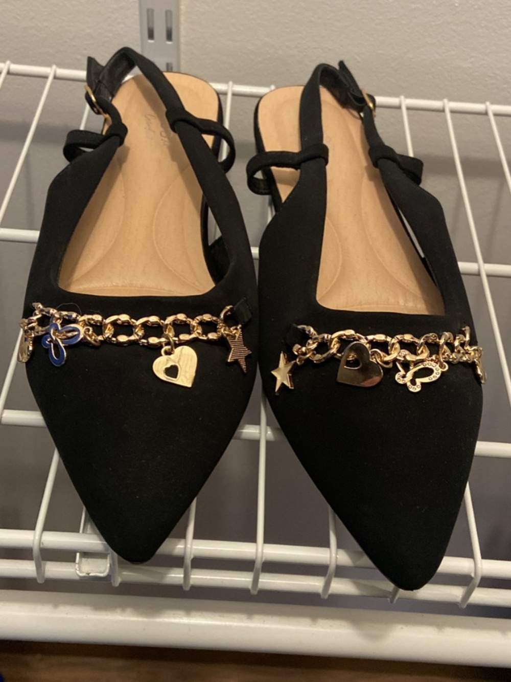 Top Moda Garner-48 Slingback Flats Size 10